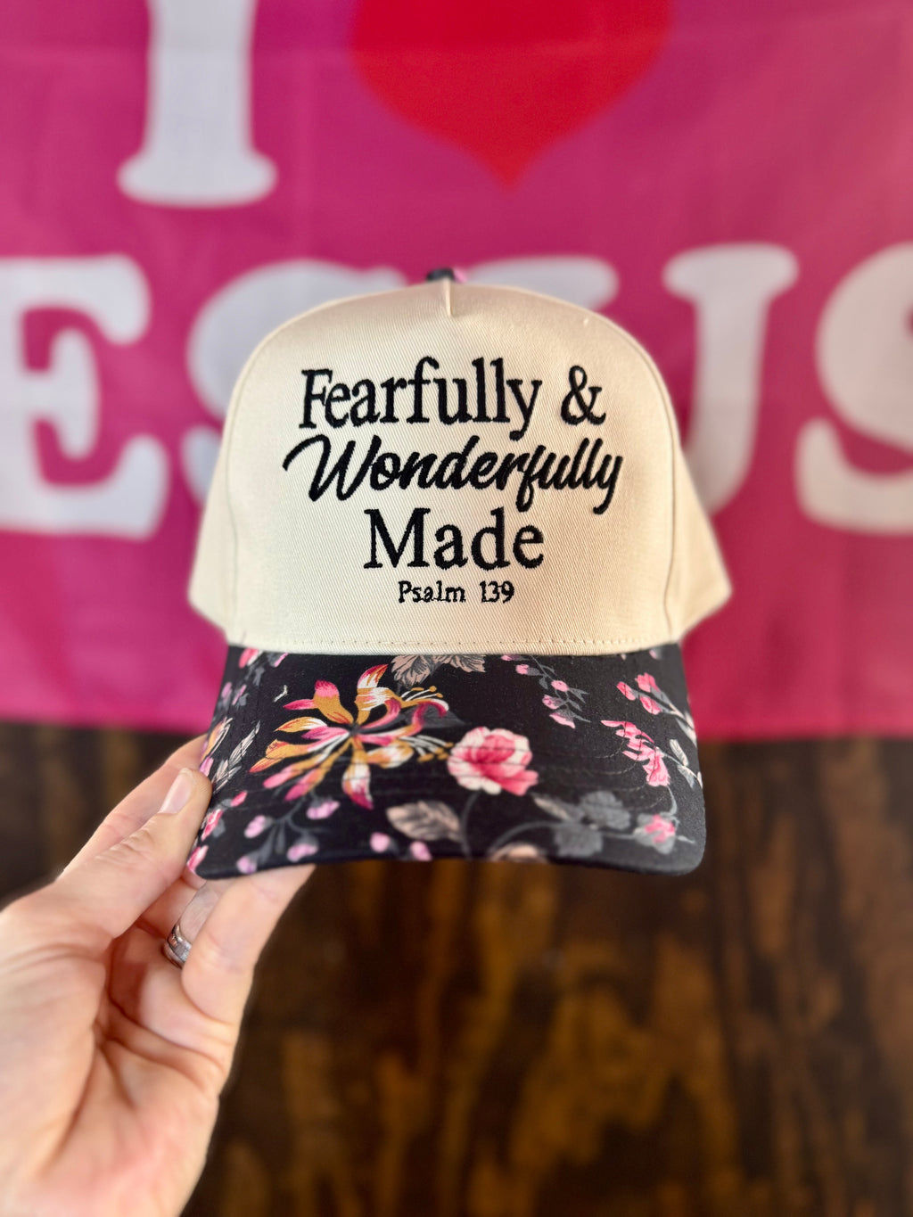 Fearfully And Wonderfully Made Embroidered Hat
