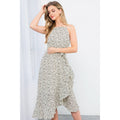 Monette-Spotted Print Dress