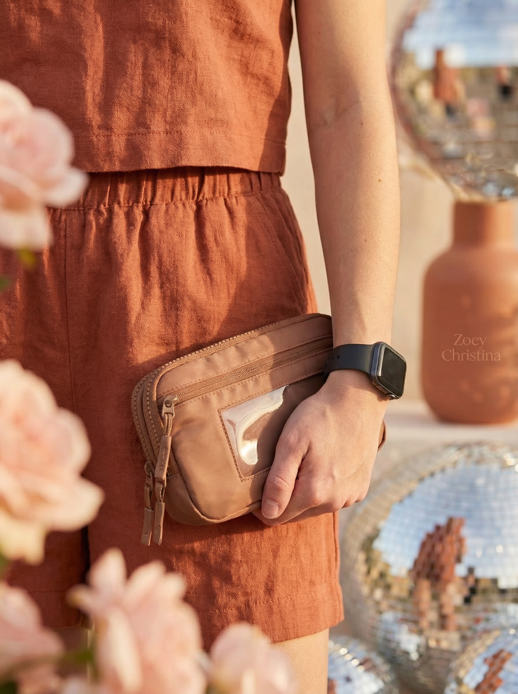 Convertible Crossbody & Wristlet Wallet Bag