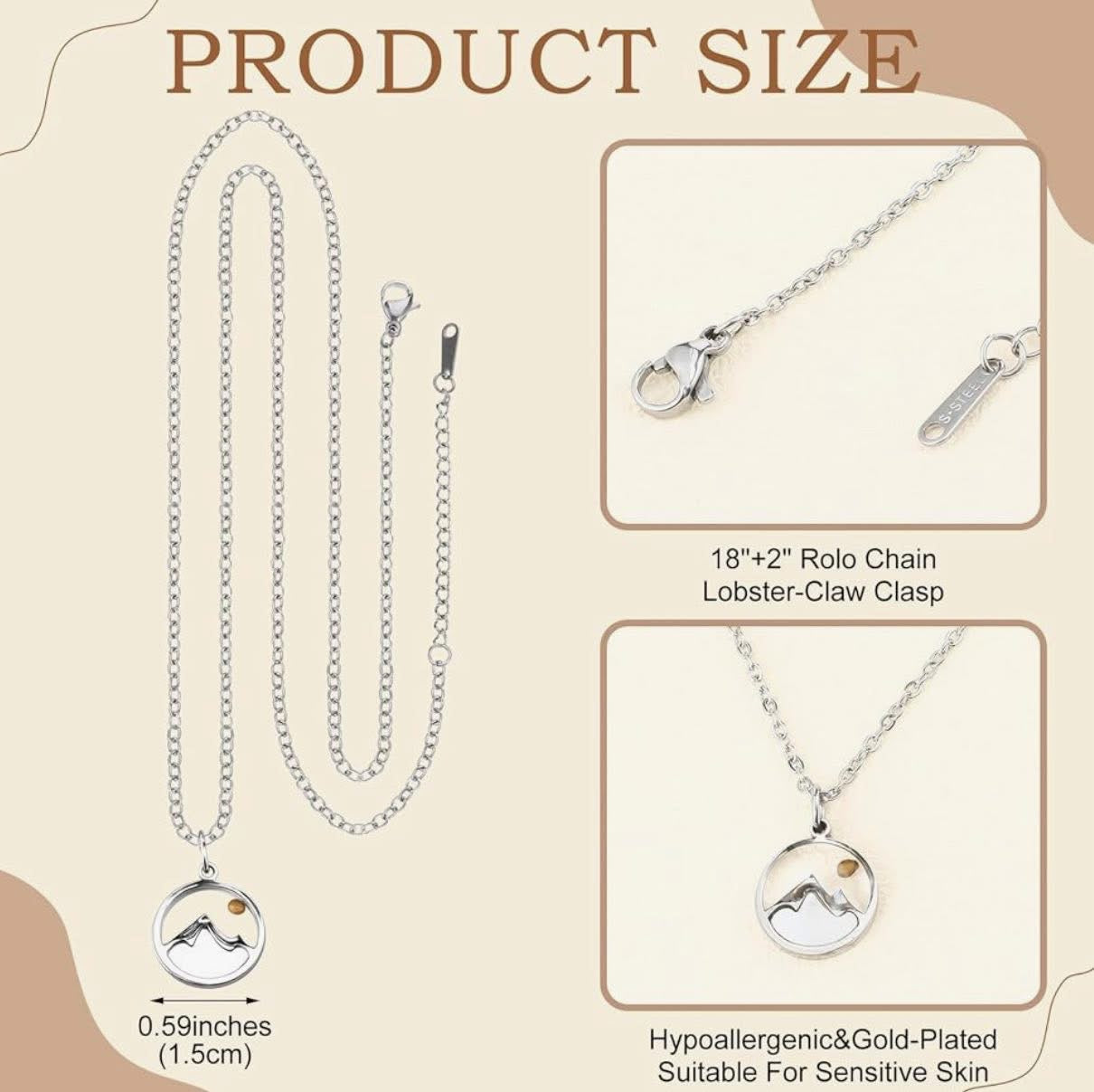 Pearl Mountain Mustard Seed Necklace