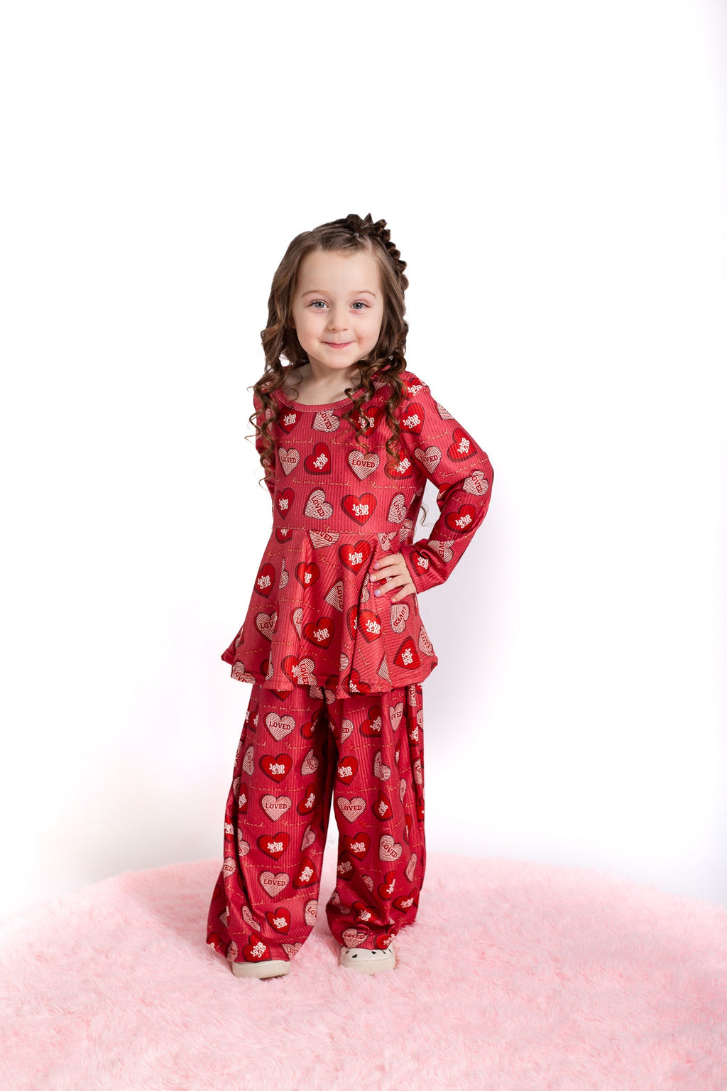 You Are So Loved Ribbed Lounge Style Set