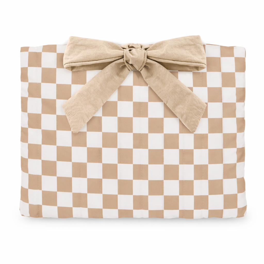 Floral Quilted Bible Bow Bag
