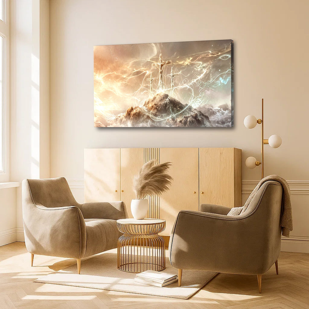 He Is Risen Faith Wall Art