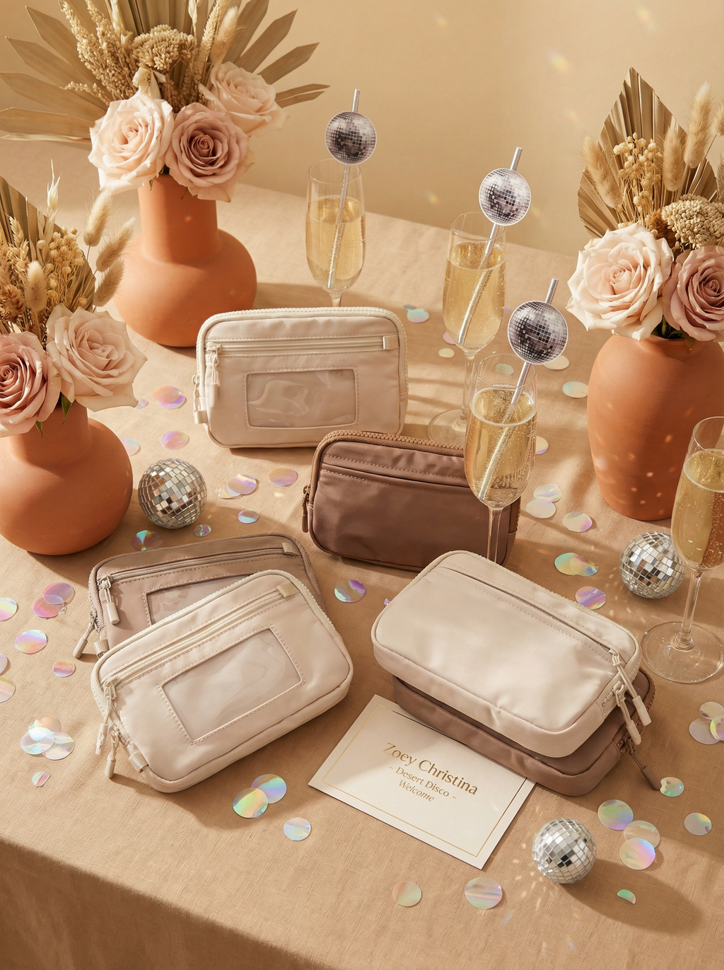 Convertible Crossbody & Wristlet Wallet Bag