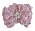 Pearl Ruffled Pink Headband