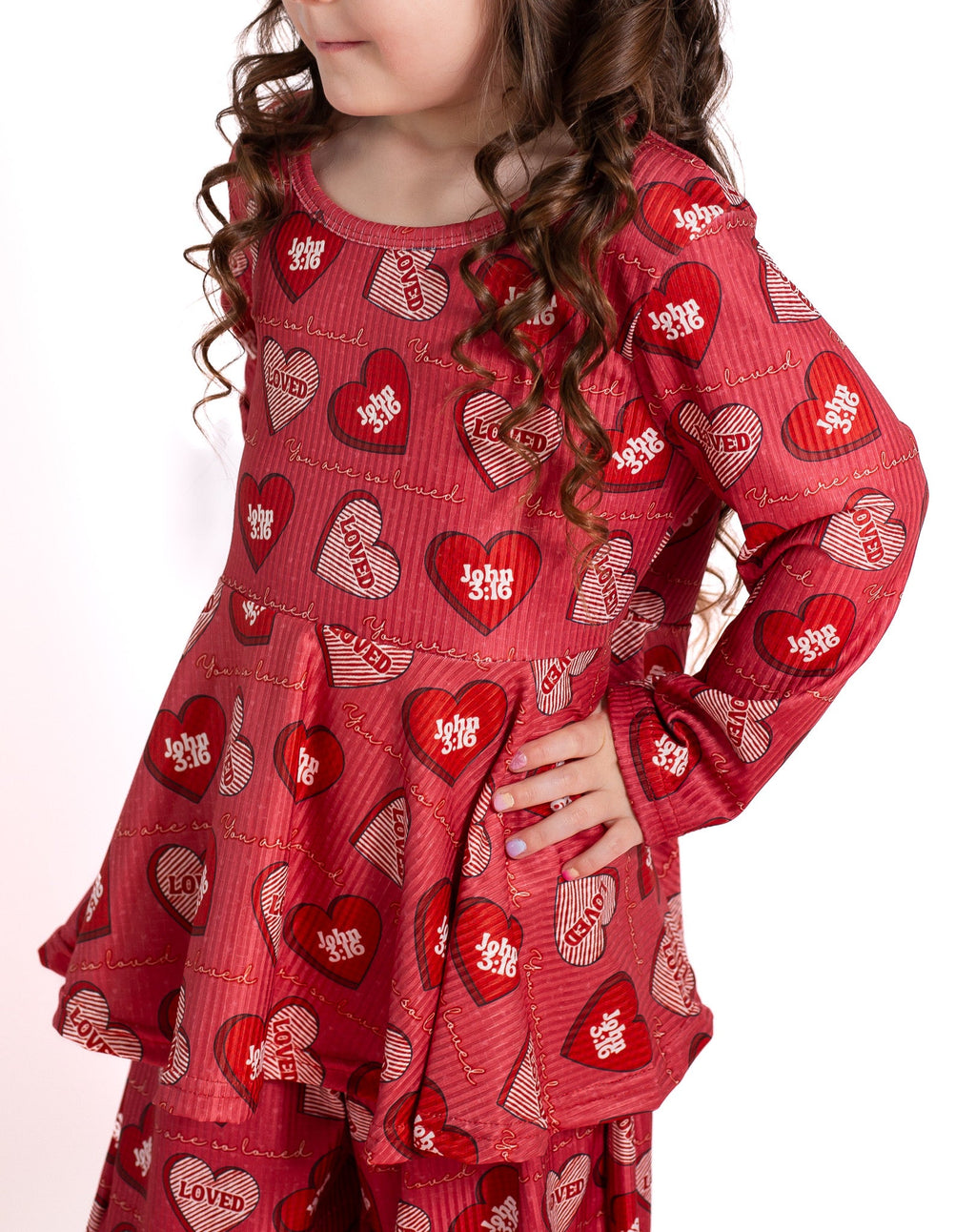 You Are So Loved Ribbed Lounge Style Set