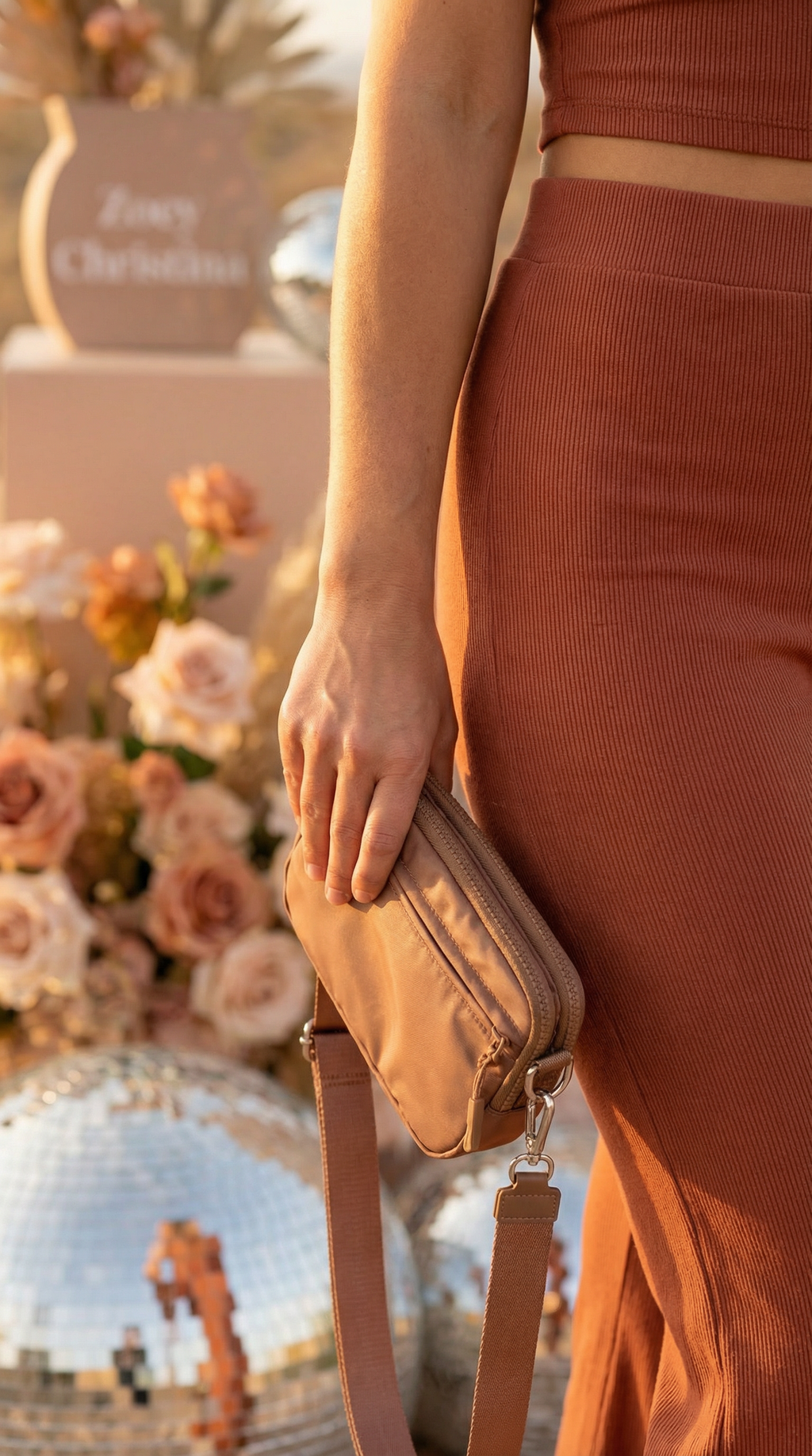 Convertible Crossbody & Wristlet Wallet Bag