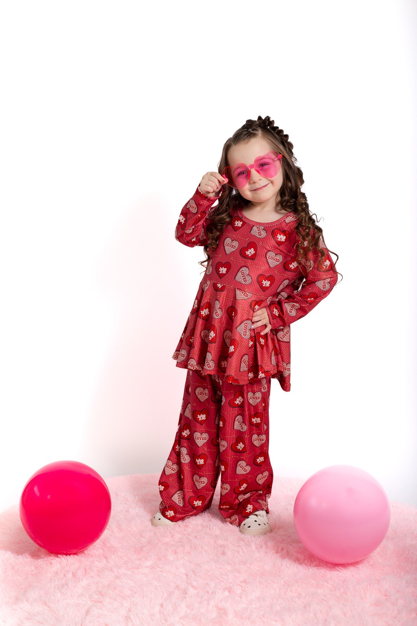 You Are So Loved Ribbed Lounge Style Set