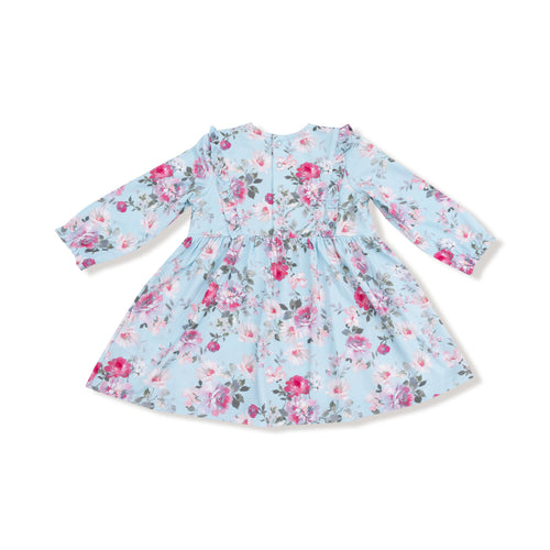 Charlotte Floral Ruffle Long Sleeve Dress & Legging Set