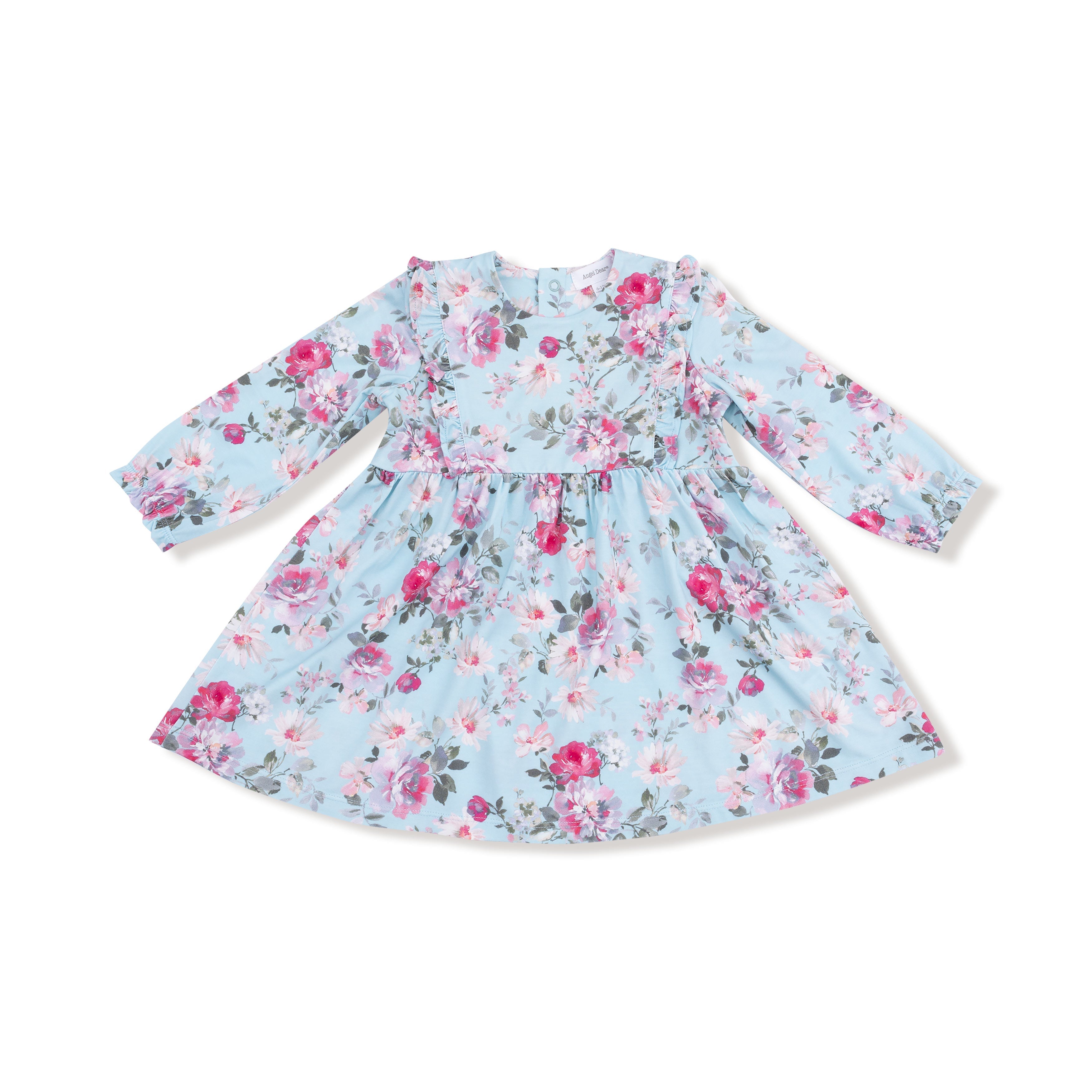 Charlotte Floral Ruffle Long Sleeve Dress & Legging Set