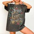 Jesus Is the Light of the World Christmas T-Shirt/Crewneck