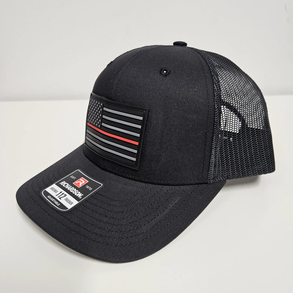 Richardson 112 Hat with PVC American Flag