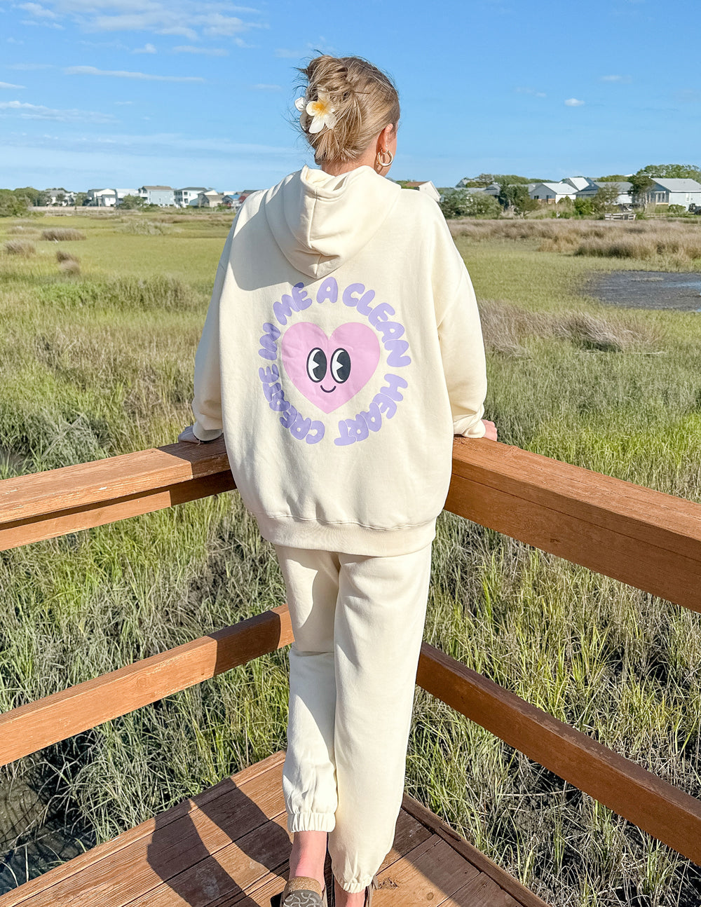 Create in Me a Clean Heart Hoodie
