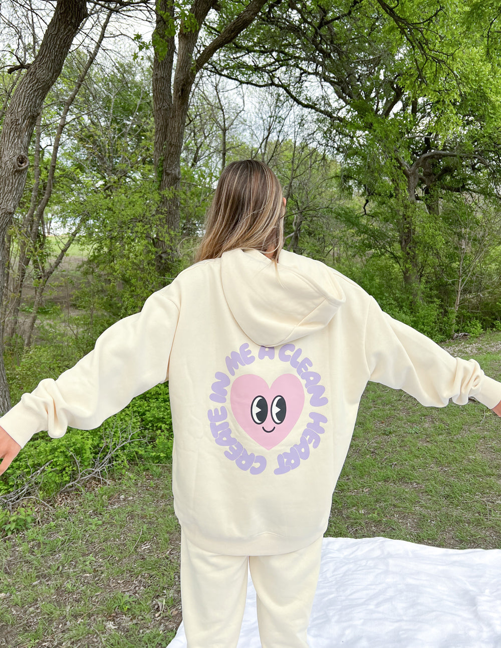 Create in Me a Clean Heart Hoodie