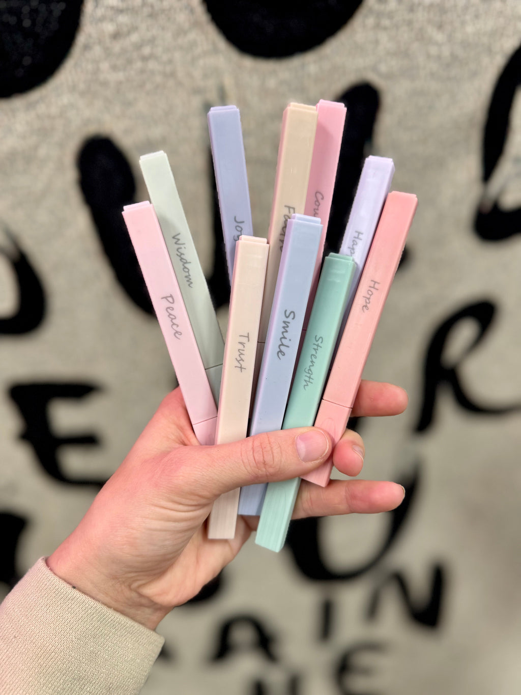 Muted Pastel No Bleed Through Bible Safe Quick Dry Highlighter Set