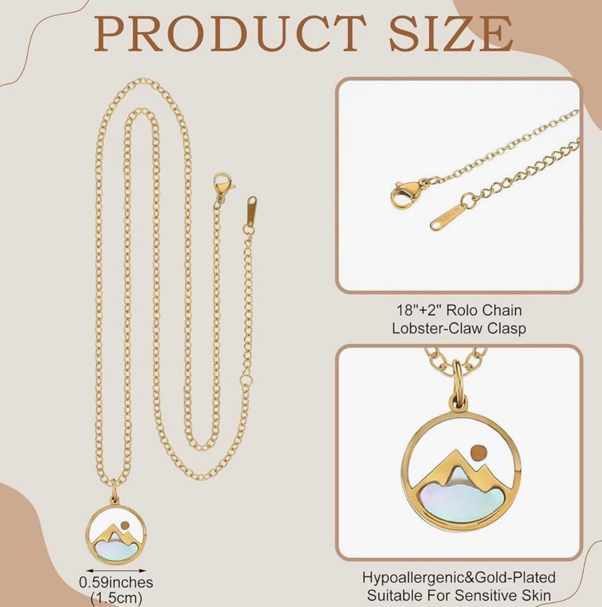 Pearl Mountain Mustard Seed Necklace