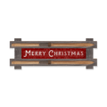Merry Christmas Framed Wall Sign