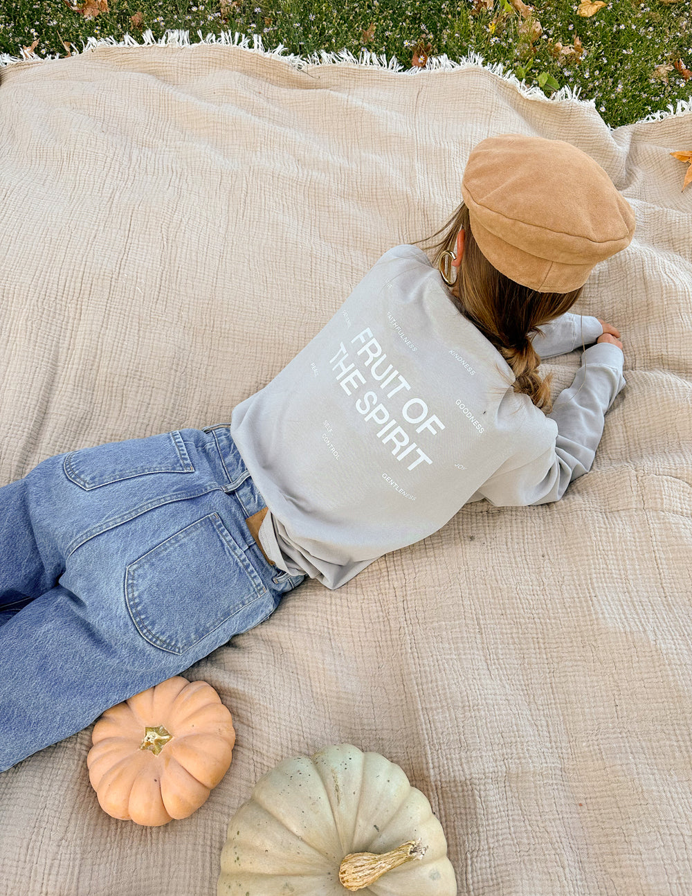 Fruit of the Spirit Grey Long Sleeve Unisex Tee