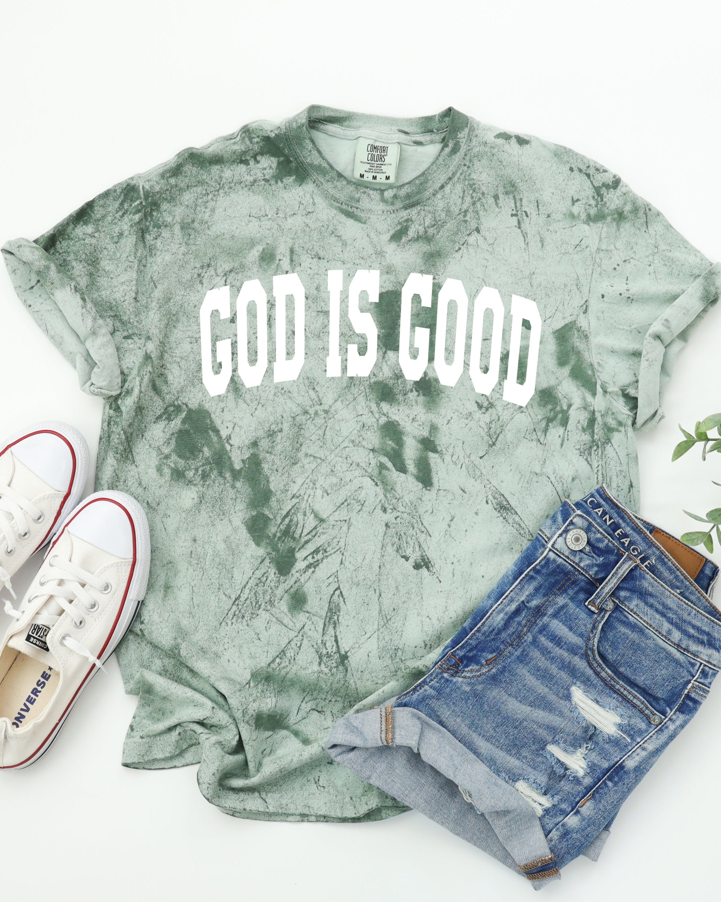 God Is Good Crewneck Tee