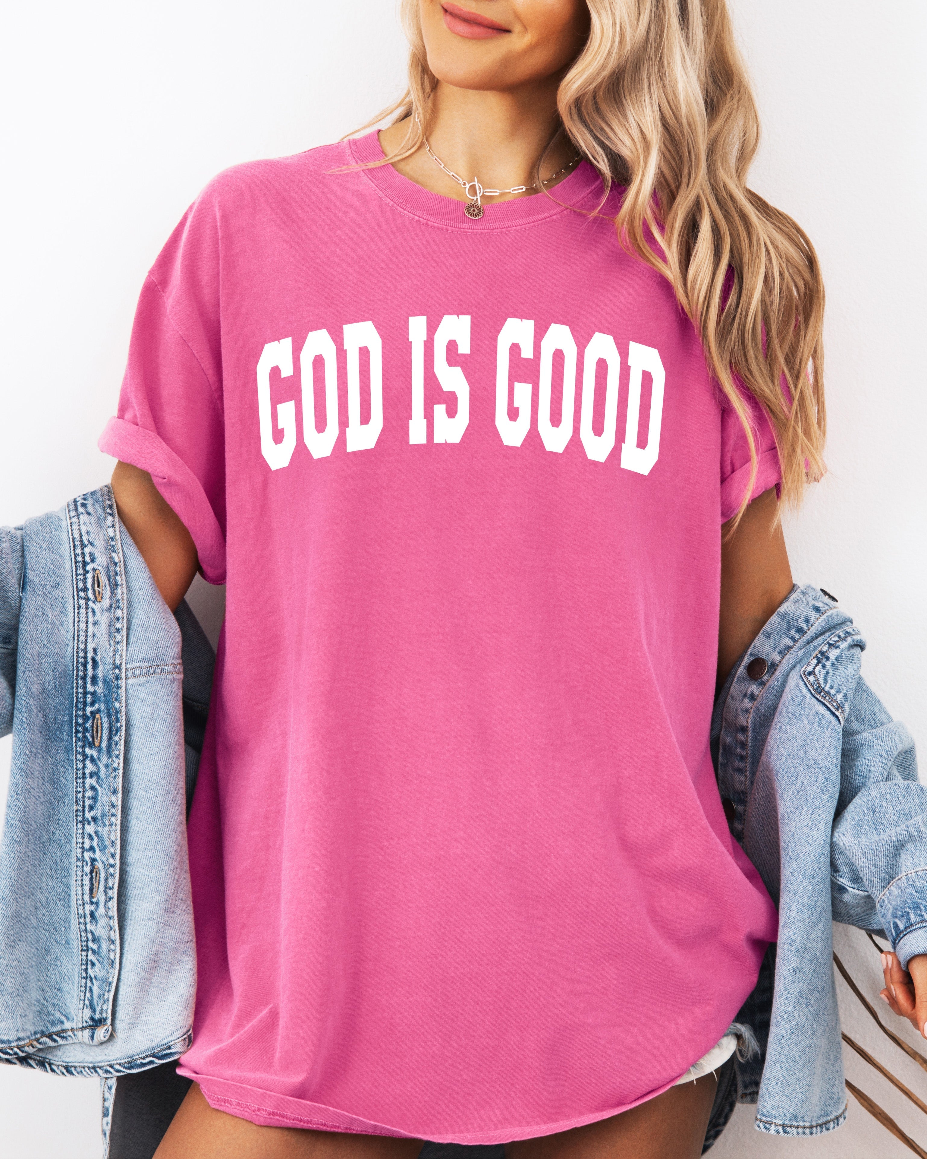 God Is Good Crewneck Tee