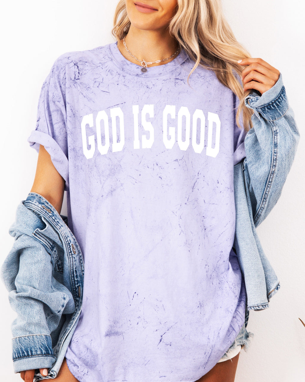 God Is Good Crewneck Tee
