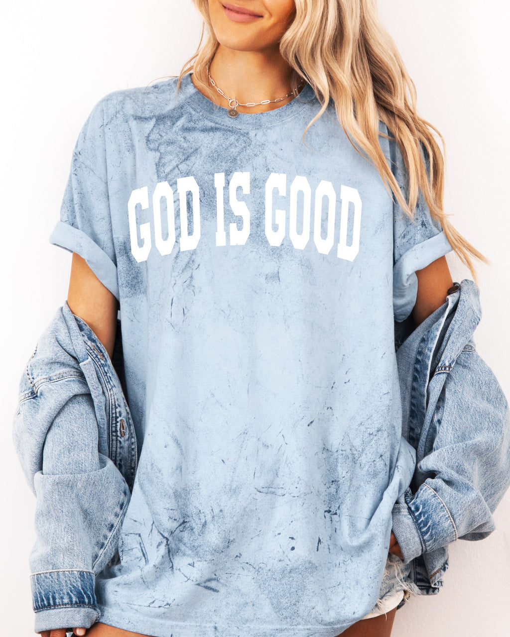 God Is Good Crewneck Tee
