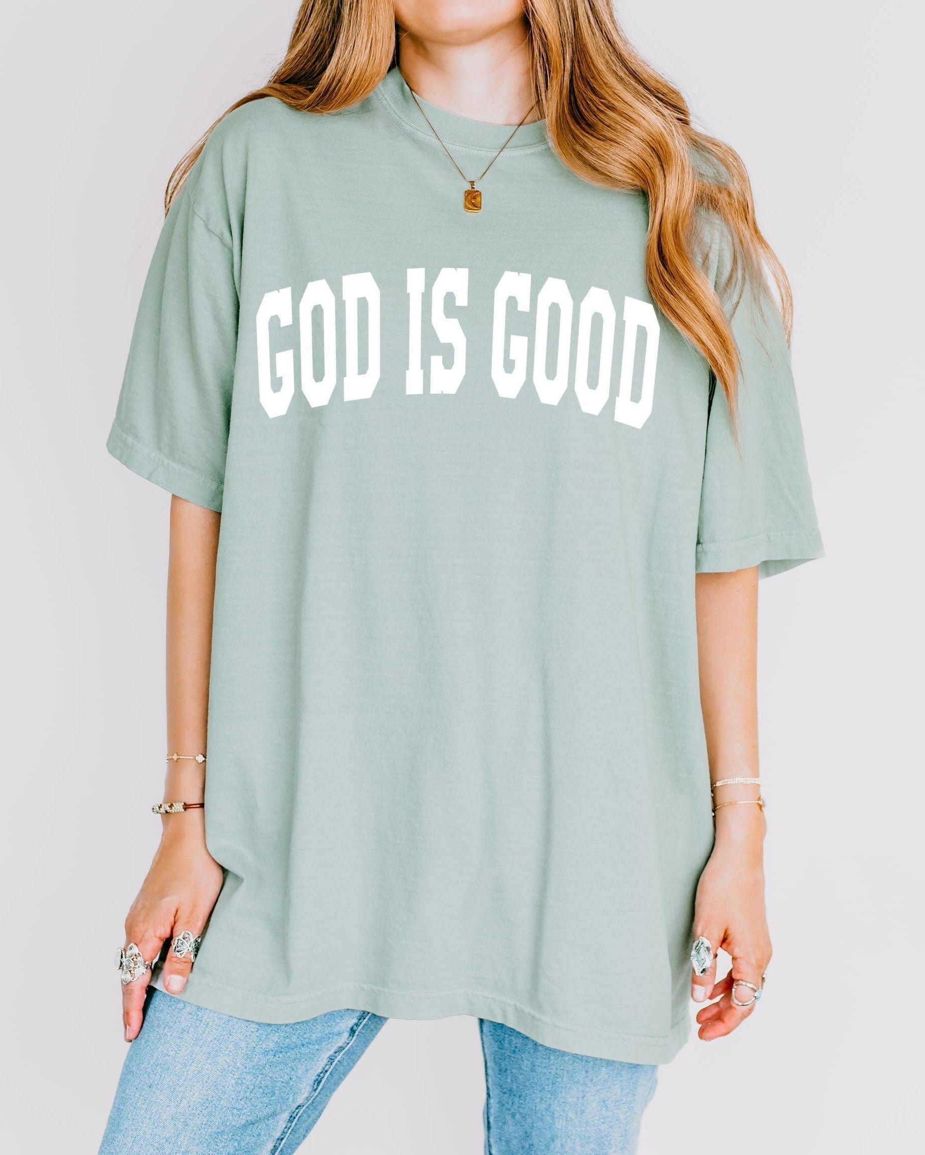 God Is Good Crewneck Tee