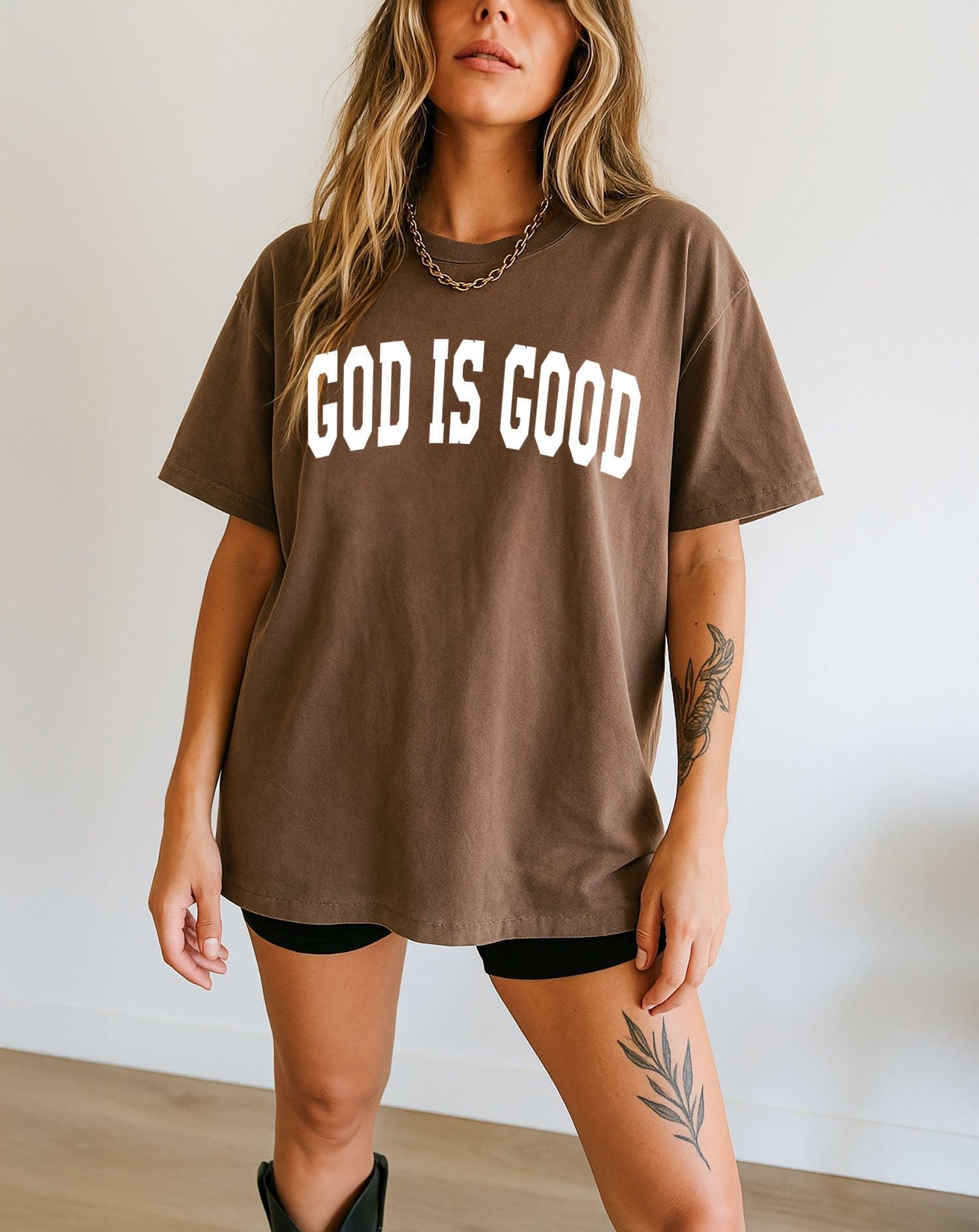 God Is Good Crewneck Tee