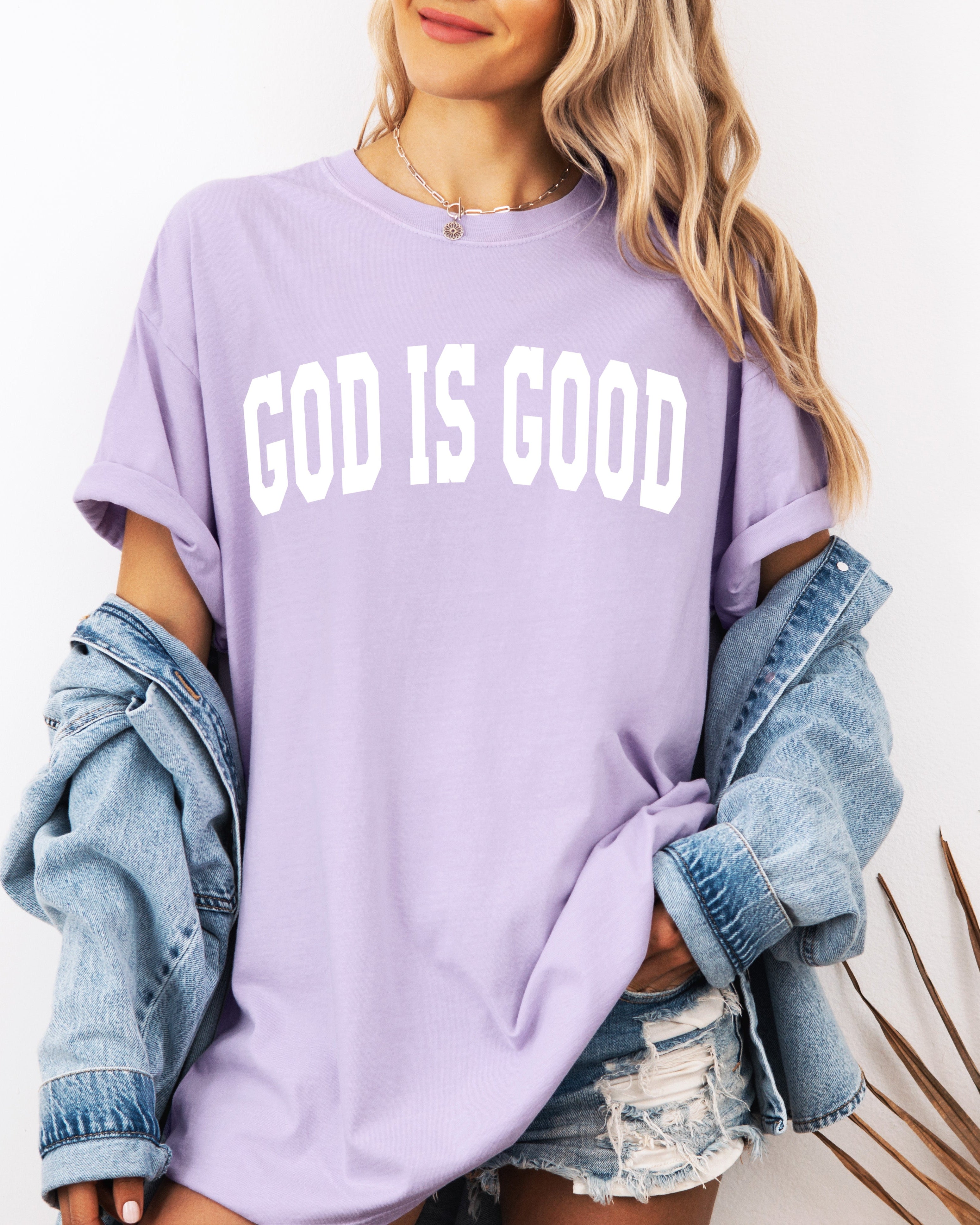 God Is Good Crewneck Tee