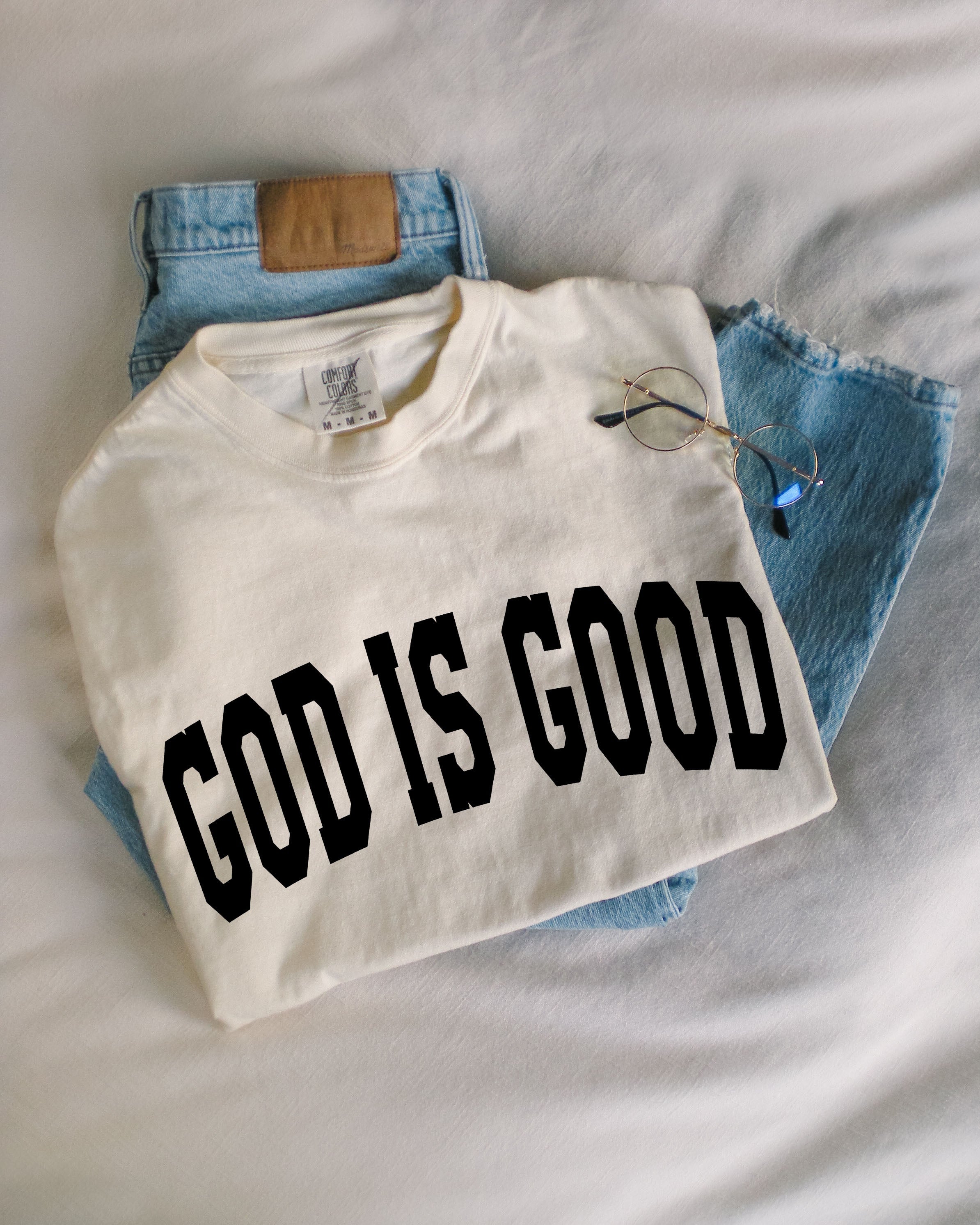 God Is Good Crewneck Tee