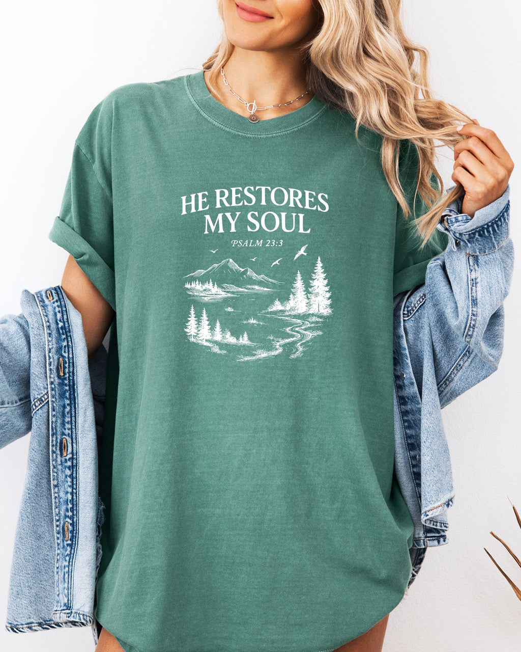 He Restores My Soul Tee