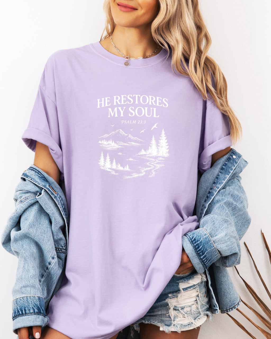 He Restores My Soul Tee