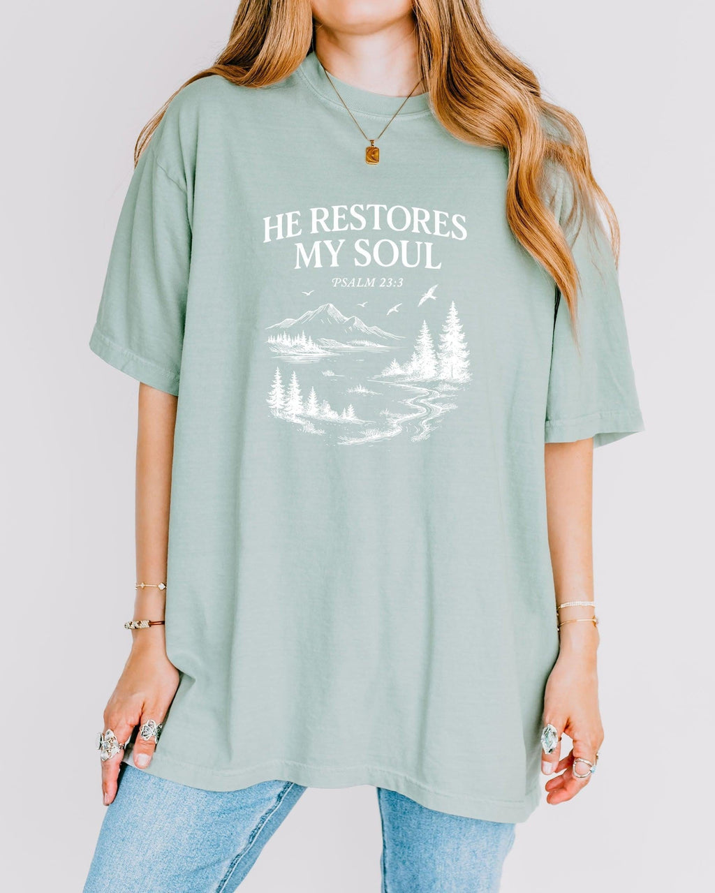 He Restores My Soul Tee