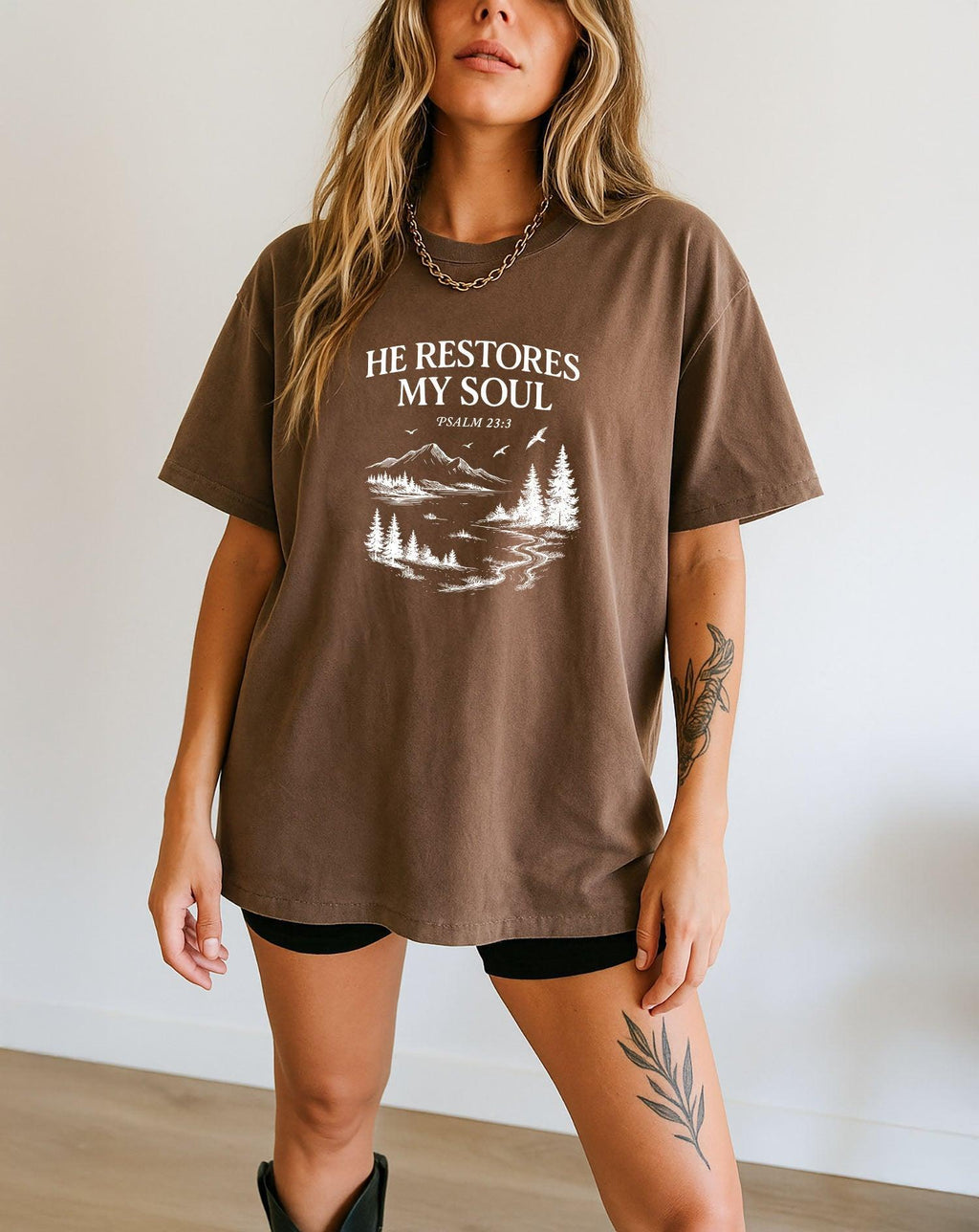 He Restores My Soul Tee