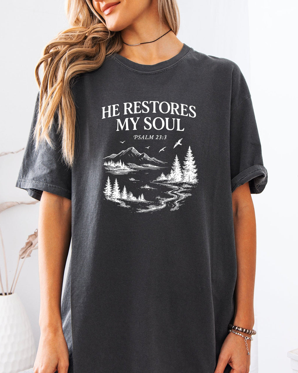 He Restores My Soul Tee