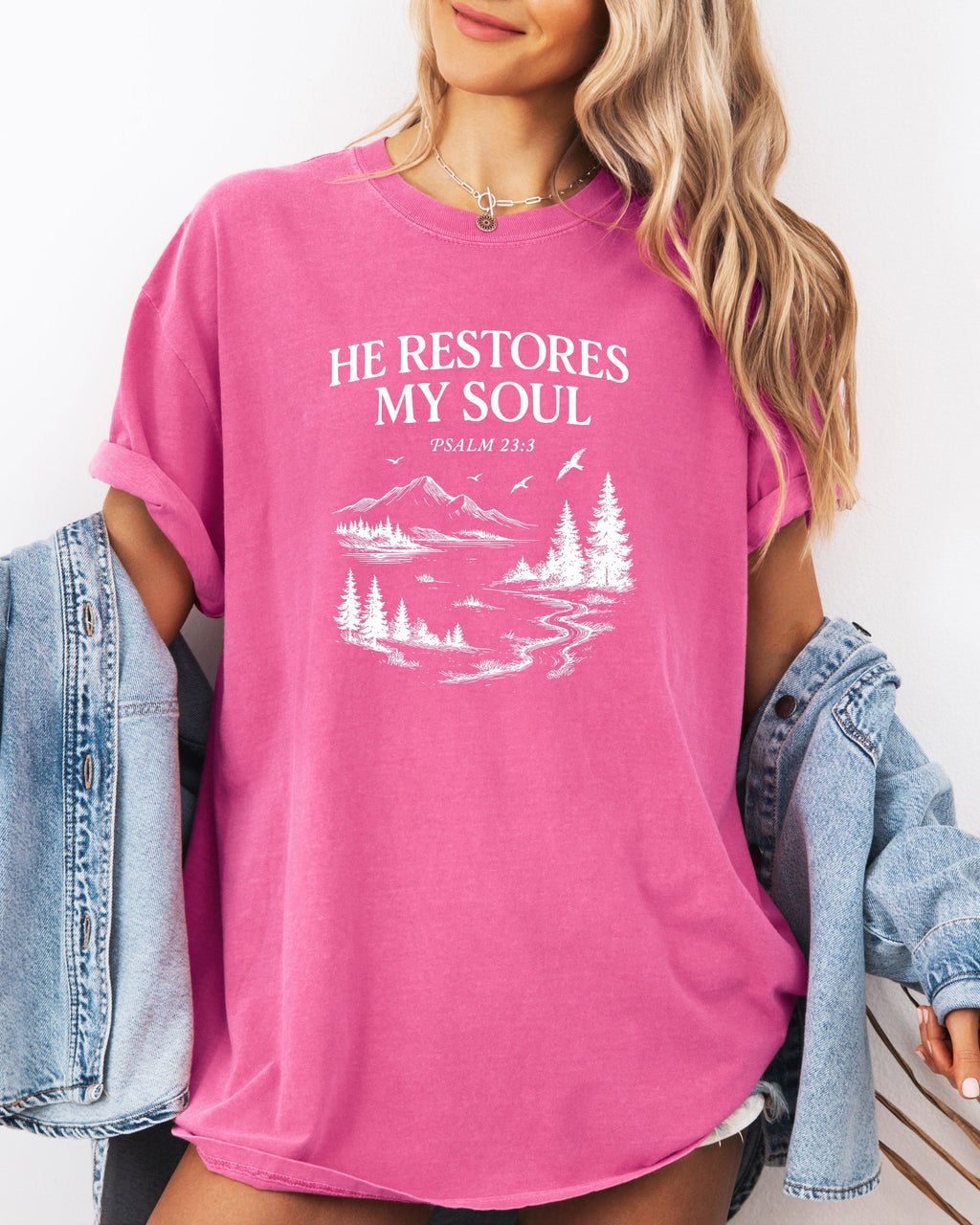 He Restores My Soul Tee