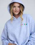 Heaven Heather Grey Hoodie