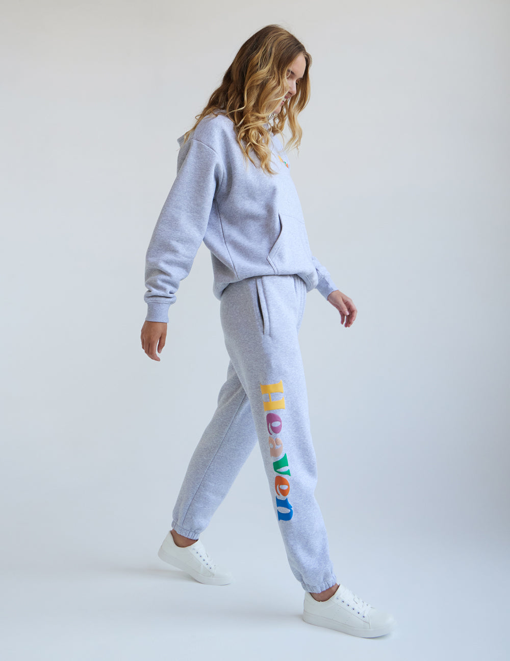 Heaven Heather Grey Hoodie