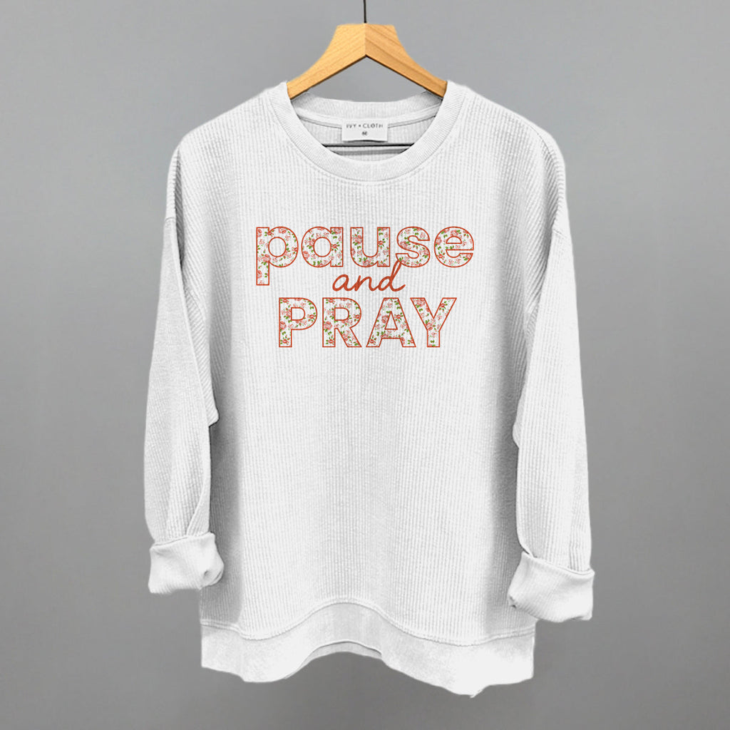 Pause And Pray Floral