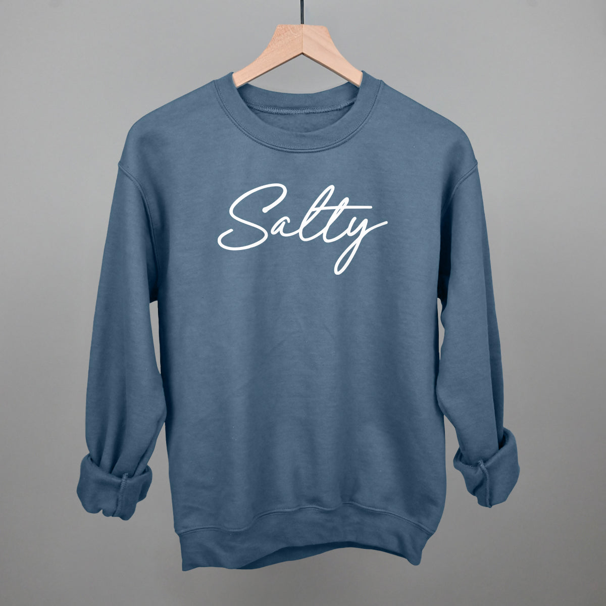 Salty Tees, Corded Crew Neck, Sweatshirt, or Oversized Terry Pullover