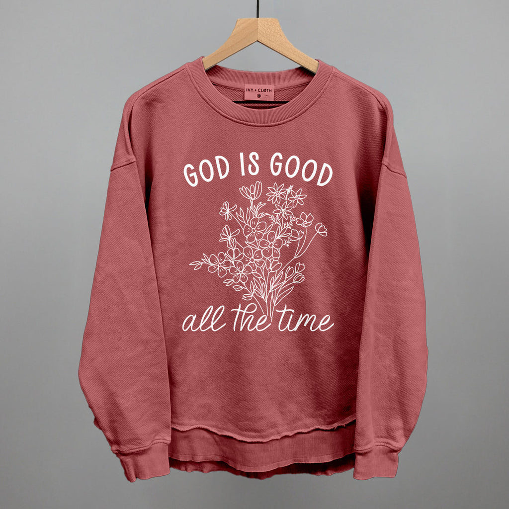 God Is Good All The Time Floral