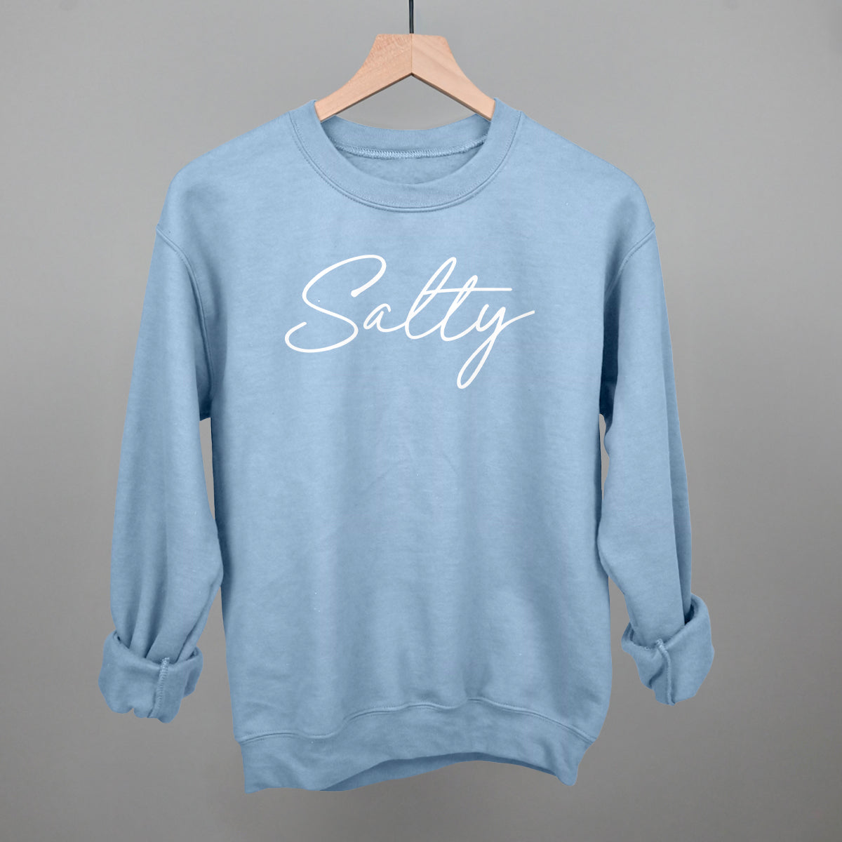 Salty Tees, Corded Crew Neck, Sweatshirt, or Oversized Terry Pullover