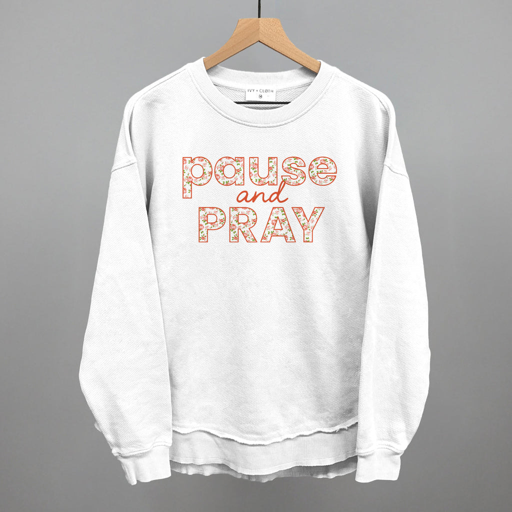 Pause And Pray Floral