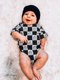 Ribbed He Is Risen Bubble Onesie