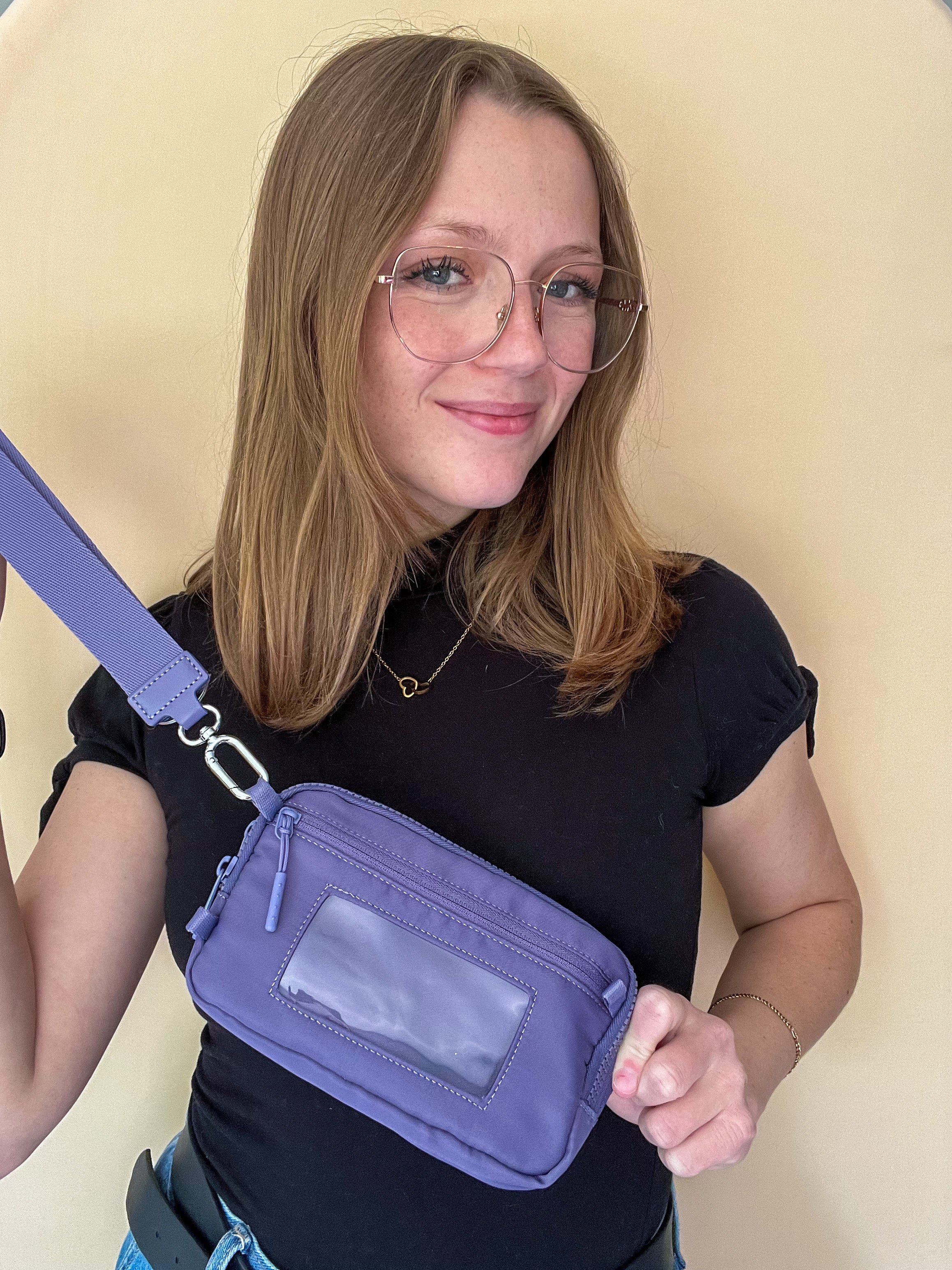 Convertible Crossbody & Wristlet Wallet Bag