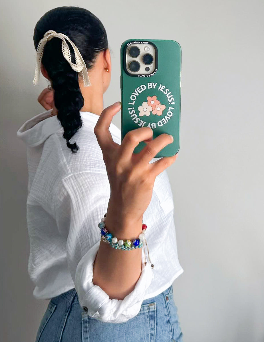 Loved by Jesus Phone Case