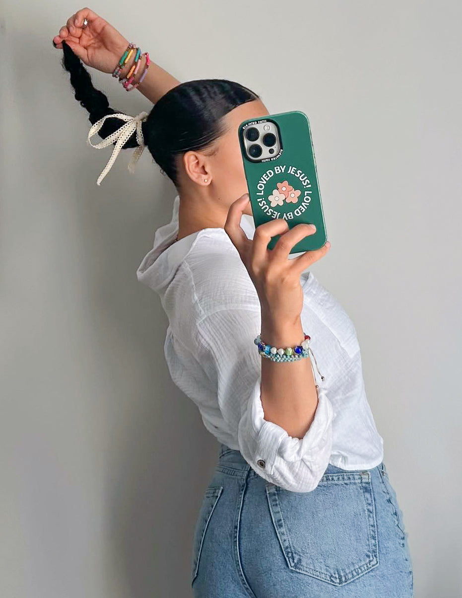 Loved by Jesus Phone Case