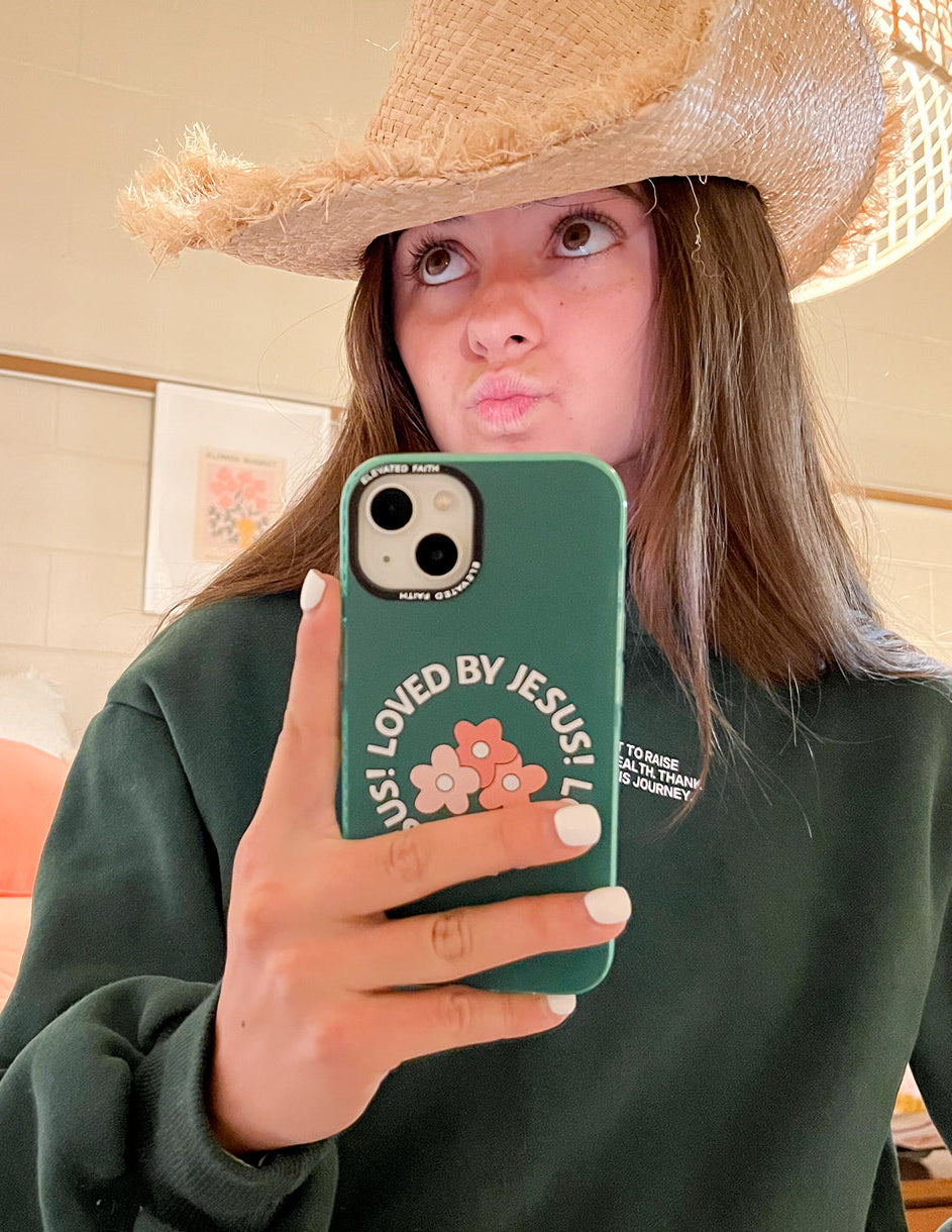 Loved by Jesus Phone Case