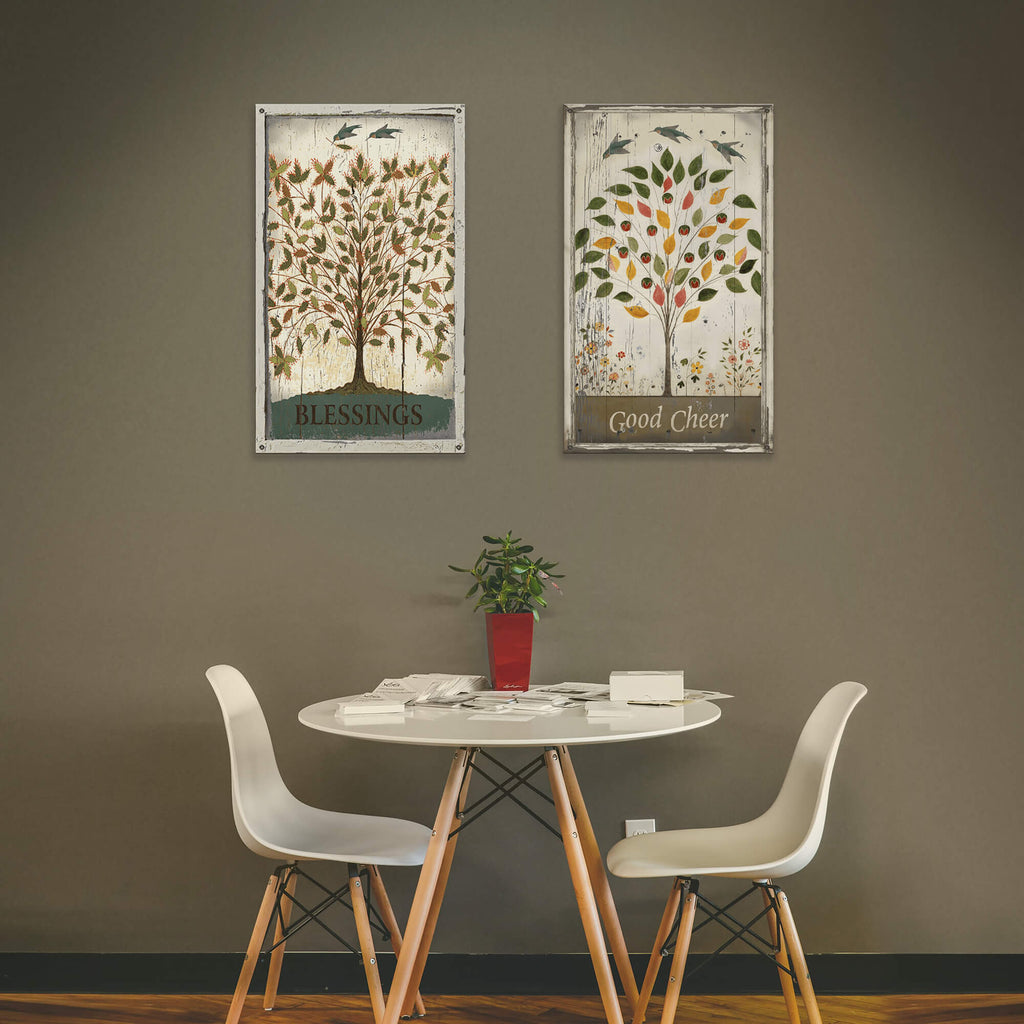 Tree Blessings- Wood or Metal Wall Art