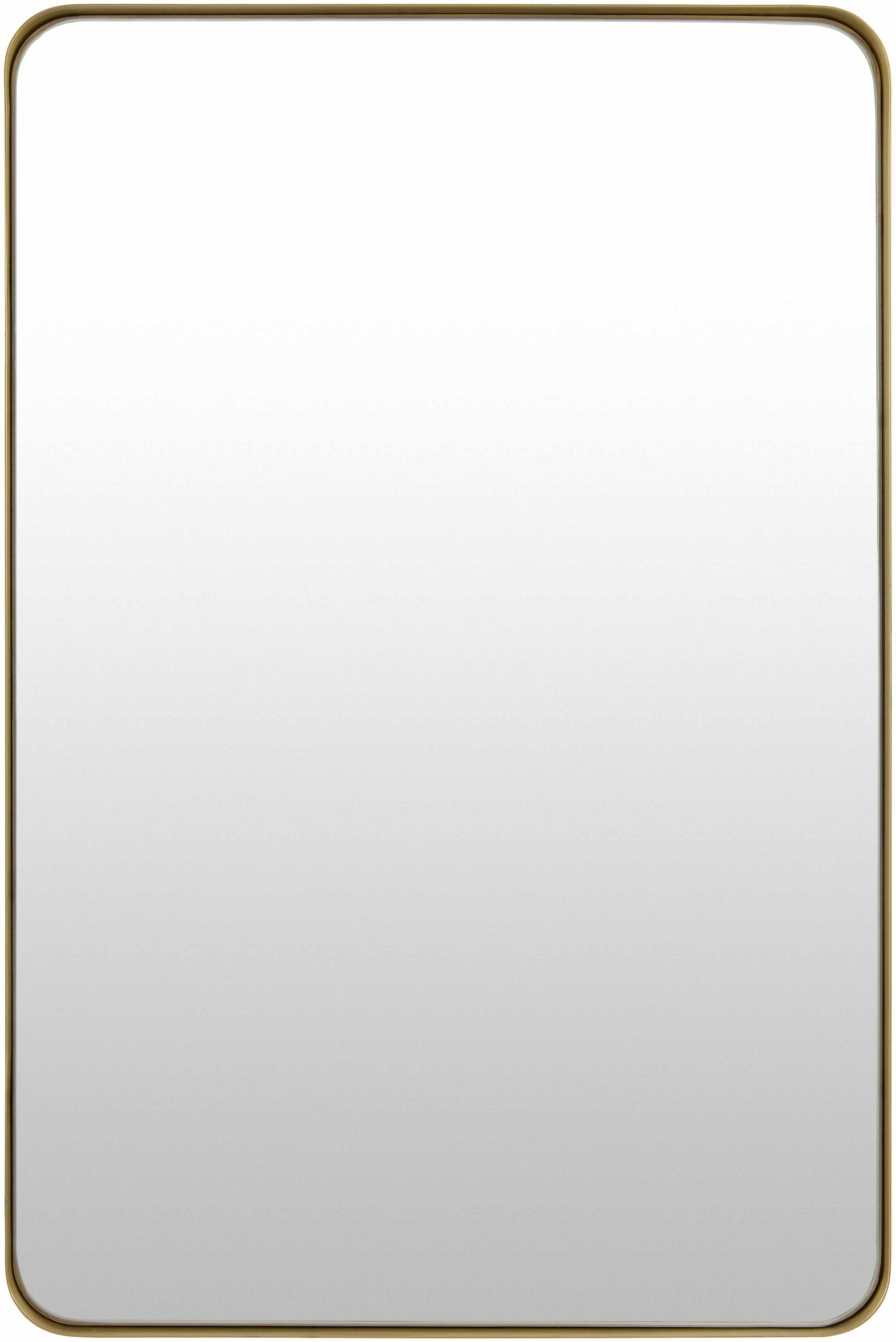Tubii Gold Mirror with Iron Base